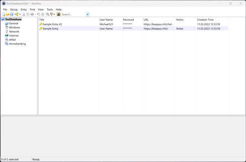 Keepass Screenshot
