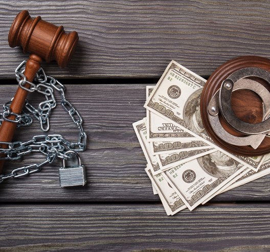 Flat Lat Arrest For Corruption In A Court Concept 2022 02 09 19 30 47 Utc