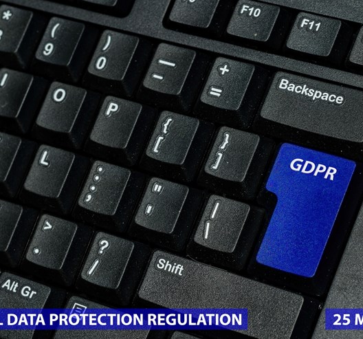Blue Keyboard Key With Text Gdpr As Symbol For Pri PM5Q93Q